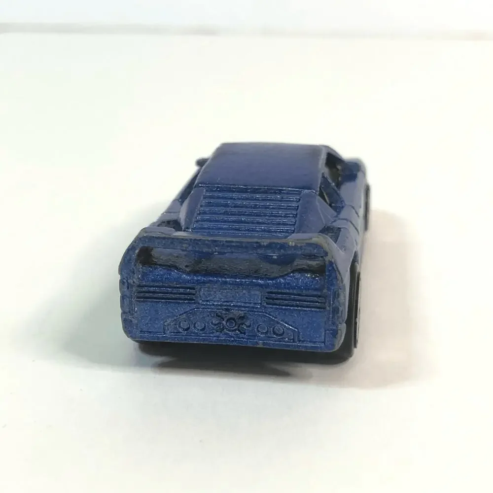vintage 90s hot wheels Zender fact 4‎ Diecast car blue made in malaysia